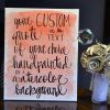 Custom Quote Canvas Wall Art (Photo 8 of 15)