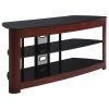 Wood Tv Stand With Glass (Photo 2 of 20)