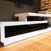 Modern White Lacquer Tv Stands (Photo 13 of 20)