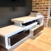 Modern White Lacquer Tv Stands (Photo 20 of 20)
