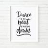 Dance Quotes Canvas Wall Art (Photo 6 of 15)