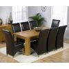 Chunky Solid Oak Dining Tables and 6 Chairs (Photo 7 of 25)