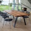 Natural Wood & Recycled Elm 87 Inch Dining Tables (Photo 14 of 25)