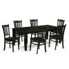 Candice Ii 7 Piece Extension Rectangular Dining Sets With Uph Side Chairs (Photo 5 of 25)