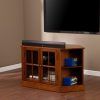 Marin Wooden Corner Acoustic Tv Stand In Walnut 28165 with regard to Most Recent Cornet Tv Stands (Photo 3441 of 7825)