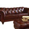 Brown Leather Tufted Sofas (Photo 7 of 20)