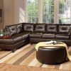 Chocolate Brown Sectional Sofas (Photo 1 of 10)