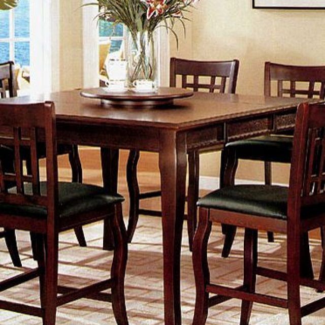 15 Collection of Dark Oak Wood Dining Tables
