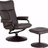 Espresso Leather Swivel Chairs (Photo 11 of 25)