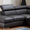 Caressa Leather Dark Grey Sofa Chairs (Photo 23 of 25)