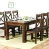 Dark Solid Wood Dining Tables (Photo 7 of 25)