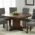 2024 Latest Black Wood Dining Tables Sets