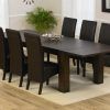 Dark Wood Dining Tables 6 Chairs (Photo 2 of 25)