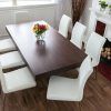 Dark Wood Dining Tables and 6 Chairs (Photo 18 of 25)