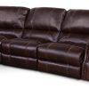 Dark Brown Bonded Leather 6-Piece Theater Sectional Sofa Recliner regarding Evan 2 Piece Sectionals With Raf Chaise (Photo 6550 of 7825)