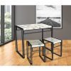 Debby Small Space 3 Piece Dining Sets (Photo 3 of 25)