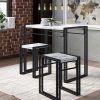 Debby Small Space 3 Piece Dining Sets (Photo 1 of 25)