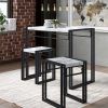 Ryker 3 Piece Dining Sets (Photo 17 of 25)