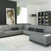 Gray U Shaped Sectionals (Photo 9 of 10)