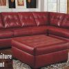 Dark Red Leather Couches (Photo 3 of 20)