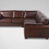 Deep Seat Leather Sectional (Photo 13 of 15)