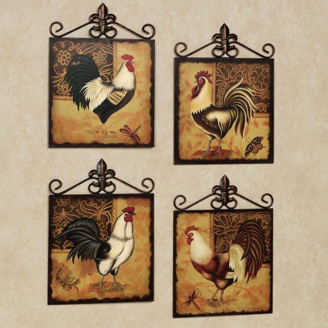 20 Ideas of Metal Rooster Wall Decor