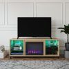 Chicago Tv Stands for Tvs Up to 70" With Fireplace Included (Photo 11 of 15)