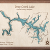 Lake Map Wall Art (Photo 8 of 20)