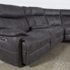 Denali Charcoal Grey 6 Piece Reclining Sectionals With 2 Power Headrests (Photo 2 of 25)