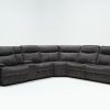 Denali Charcoal Grey 6 Piece Reclining Sectionals With 2 Power Headrests (Photo 1 of 25)