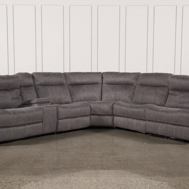 25 Collection of Norfolk Grey 6 Piece Sectionals