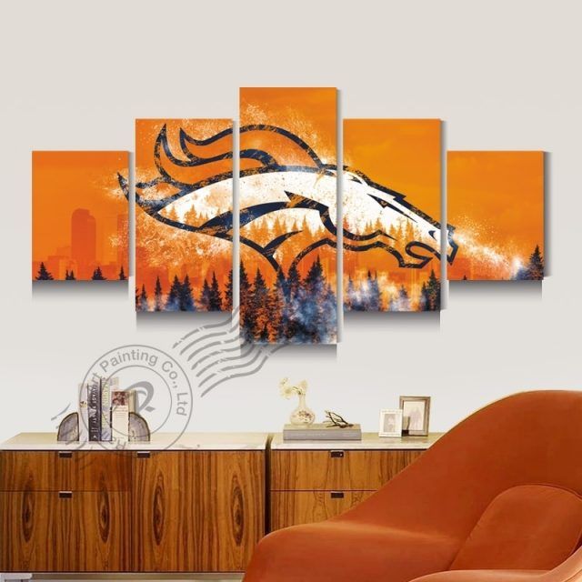 20 Collection of Broncos Wall Art