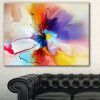 Abstract Floral Canvas Wall Art (Photo 7 of 15)