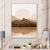 Abstract Terracotta Landscape Wall Art (Photo 13 of 15)