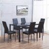 Black Glass Dining Tables (Photo 21 of 25)
