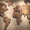 Wooden World Map Wall Art (Photo 12 of 20)
