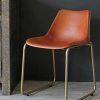 Brown Leather Dining Chairs (Photo 18 of 25)
