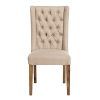 Cream Faux Leather Dining Chairs (Photo 17 of 25)