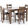 Laurent 7 Piece Rectangle Dining Sets With Wood Chairs (Photo 8 of 25)