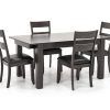 Laurent 5 Piece Round Dining Sets With Wood Chairs (Photo 15 of 25)