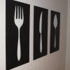 Giant Fork and Spoon Wall Art (Photo 14 of 20)