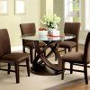 Round Black Glass Dining Tables and Chairs (Photo 24 of 25)