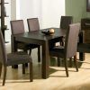 Dark Wood Dining Tables and Chairs (Photo 12 of 25)