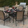 Outdoor Dining Table and Chairs Sets (Photo 19 of 25)