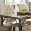 Amir 5 Piece Solid Wood Dining Sets (Set of 5) (Photo 18 of 25)
