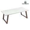 120X60 Bordered Desktop Elm Wood And Iron Dining Table - Buy Dining inside Dining Tables 120X60 (Photo 6597 of 7825)