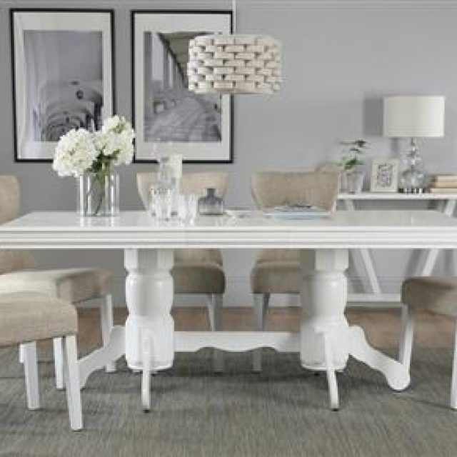 25 The Best White Dining Tables with 6 Chairs