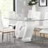 25 Collection of White Dining Tables and 6 Chairs