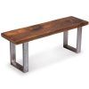 Brushed Metal Dining Tables (Photo 17 of 25)