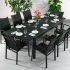 The Best 8 Seater Black Dining Tables